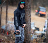 BK OUTLINE HOODIE - Busted Knuckle Gear