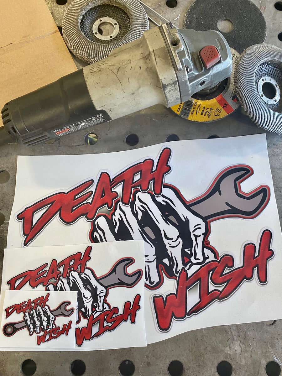 Deathwish Decals | Busted Knuckle Gear