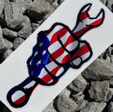 Busted Knuckle Logo Printed Decals - Busted Knuckle Gear