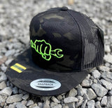 BK FLATBILL Snapback Hat - Busted Knuckle Gear