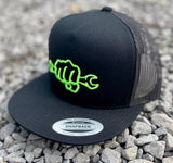 BK FLATBILL Snapback Hat - Busted Knuckle Gear