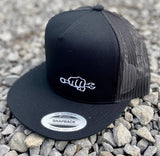 BK FLATBILL Snapback Hat - Busted Knuckle Gear