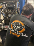 Work Wrench Wheel Knucklehead Garage Tee