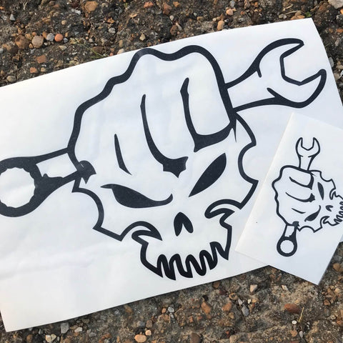 Knucklehead Decals - Busted Knuckle Gear