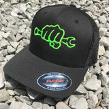 BK Flexfit Trucker Hats OSFA - Busted Knuckle Gear