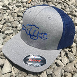 BK Flexfit Trucker Hats OSFA - Busted Knuckle Gear