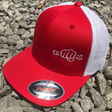 BK Flexfit Trucker Hats OSFA - Busted Knuckle Gear