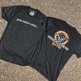 Work Wrench Wheel Knucklehead Garage Tee - Busted Knuckle Gear