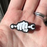 Busted Knuckle Croc Charm