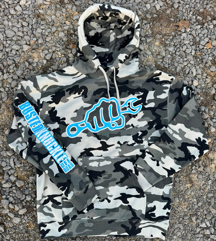 BK SNOW CAMO HOODIE